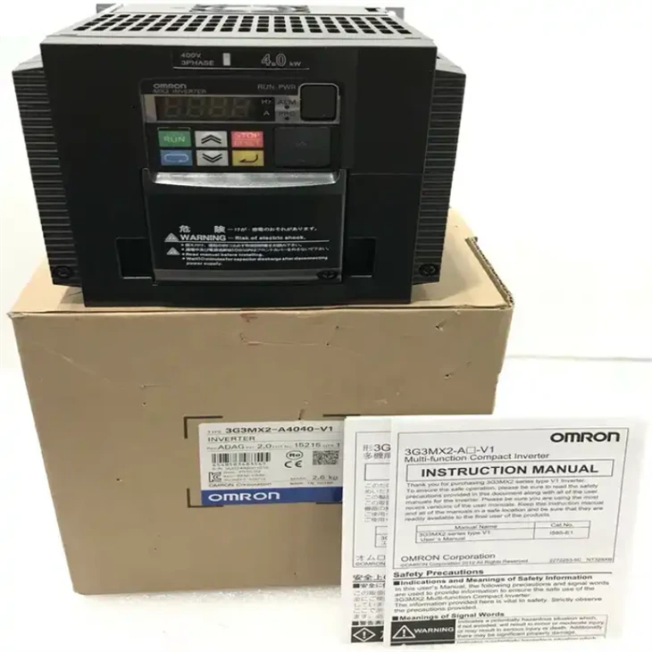 Omron อินเวอร์เตอร์ 3G3MX2-AB002-V1,มอเตอร์ไดรฟ์ ไดรฟ์ AC,240V 3PH,1/8HP 0.1KW