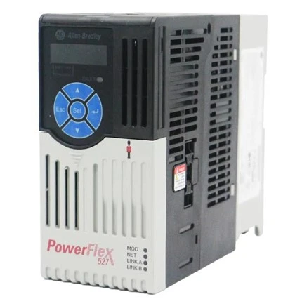 Allen Bradley 25C-D6P0ไดรฟ์ AC N114 PowerFlex 527 พร้อม EtherNet/IP พอร์ตคู่ในตัวและความปลอดภัยในตัว, 480V AC, 3 เฟส, 6A, 3.0 HP
